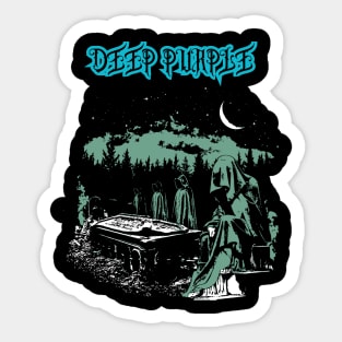 Deep purple Sticker